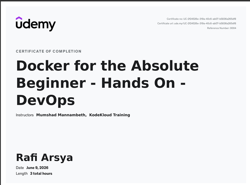 Docker for the Absolute Beginner