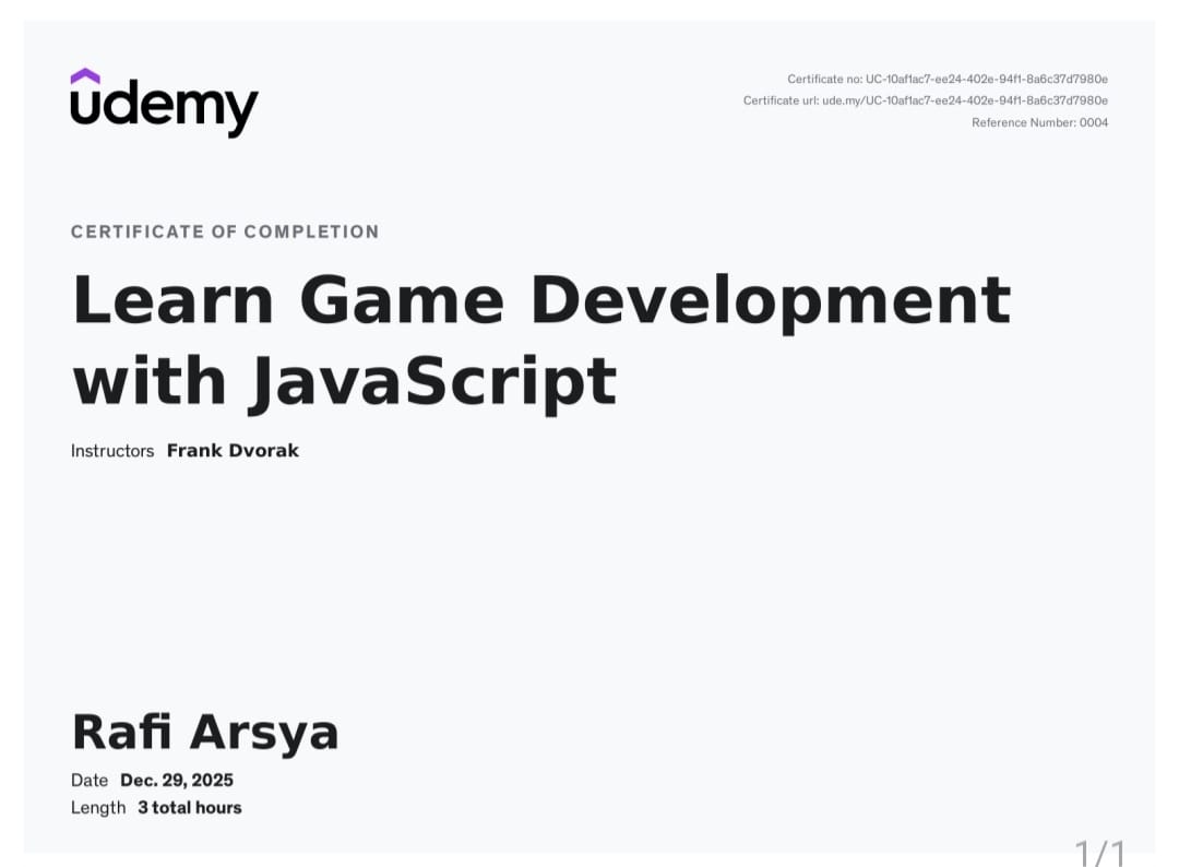 Learn Game Development with JavaScript
