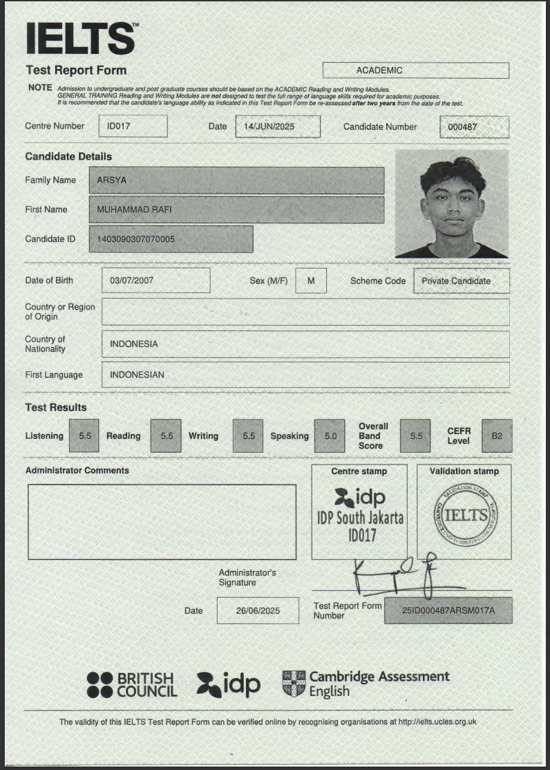 IELTS Academic